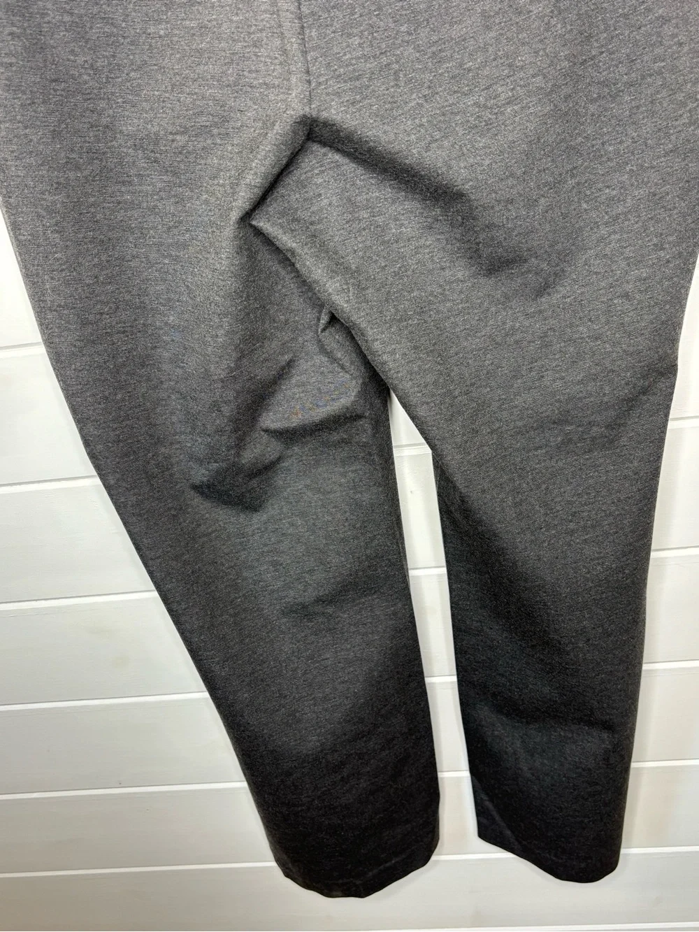 Lane Bryant Pull-On Career Pants Gray Stretch Straight Leg Size 18/20 Regular